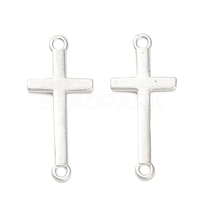925 Sterling Silver Religion Connector Charms STER-NH0001-83S-1