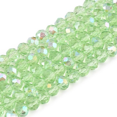 Electroplate Glass Beads Strands EGLA-A044-T4mm-L09-1