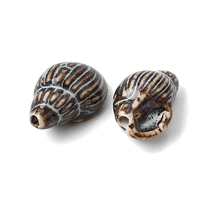 Vintage Handmade Porcelain Beads PR-CBA64B6-11B-1