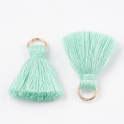 Polycotton(Polyester Cotton) Tassel Pendant Decorations FIND-S280-09-1