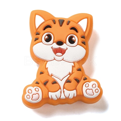 Cat Silicone Focal Beads SIL-B069-01D-1