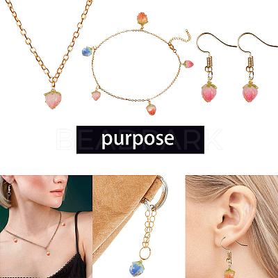 Handmade Dried Flower Pendants KY-SC0001-34-1