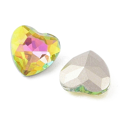 Glass Rhinestone Cabochons RGLA-L029-08A-1