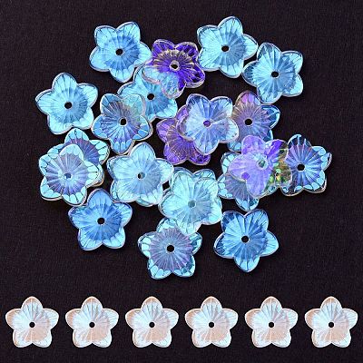 Transparent Glass Beads GLAA-YW0003-12-1