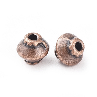 Tibetan Style Spacer Beads RLF0256Y-NF-1