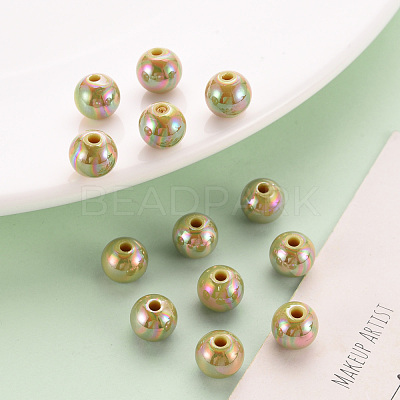 Opaque Acrylic Beads MACR-S370-D8mm-29-1