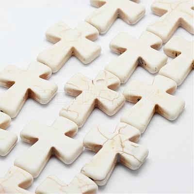 Synthetic Magnesite Bead Strands G-P228-47-B-1