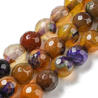Natural Agate Beads Strands G-C082-A01-03-1