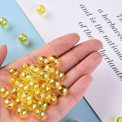 Transparent Acrylic Beads MACR-S370-B10mm-717-1