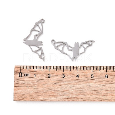 Non-Tarnish 201 Stainless Steel Pendants STAS-N090-JN840-1-1