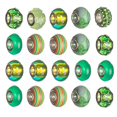 DIY Alloy European Bracelets Making Kits DIY-I108-01D-1