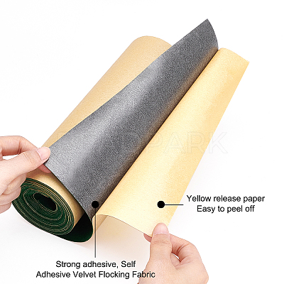 high quality self adhesive velvet contact