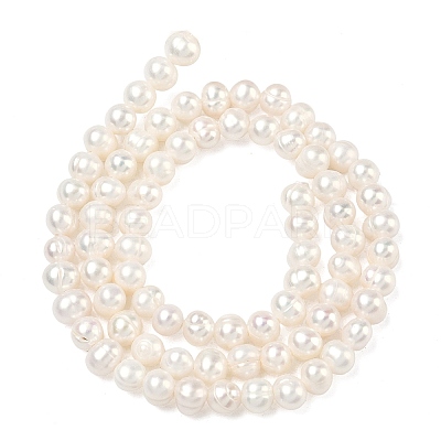 Natural Cultured Freshwater Pearl Beads Strands PEAR-L034-09A-1