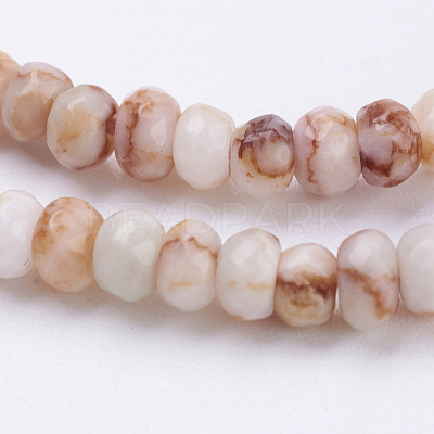 Natural Red Netstone Beads Strands G-K255-12A-1