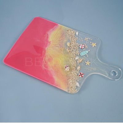 Rectangle Handle Dinner Plate Silicone Molds LS-DIY-L021-54-1