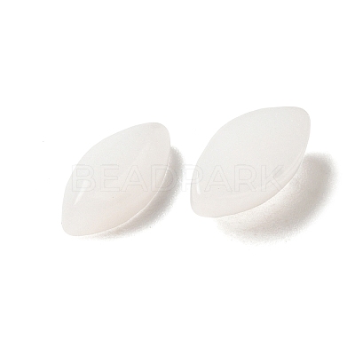 Natural White Jade Dyed Cabochons G-F772-01B-08-1
