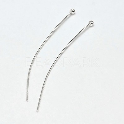 925 Sterling Silver Ball Head Pins STER-F018-03F-1