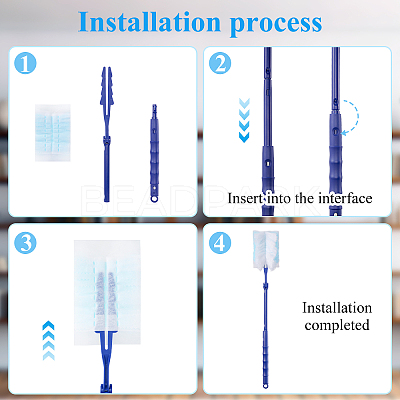 Fiber Dust Duster Replacement Pack AJEW-WA0003-63-1