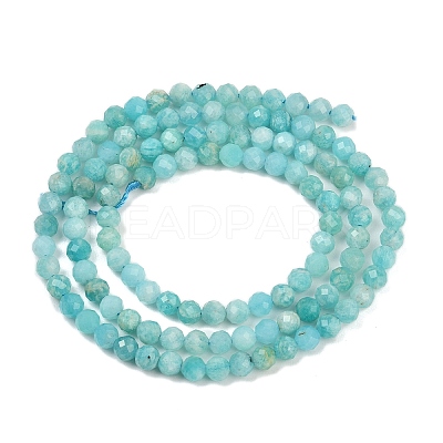 Natural Amazonite Beads Strands G-P572-B04-A-1