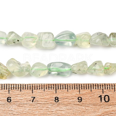 Natural Prehnite Beads Strands G-F521-29-1