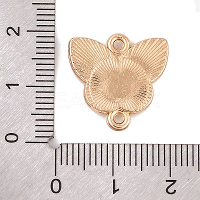 Alloy Blue Enamel Connector Charms ENAM-Z012-02A-G-1