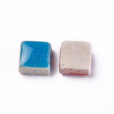 Porcelain Cabochons X-PORC-WH0002-02-1