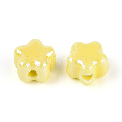 Handmade Porcelain Bead PORC-N011-04C-01-1