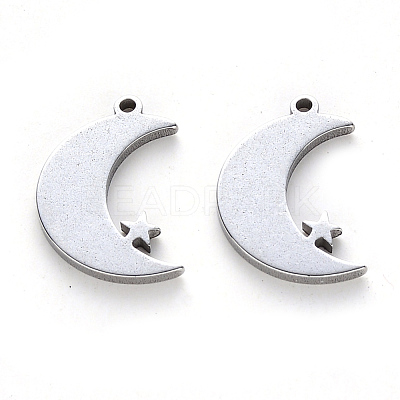 Non-Tarnish 304 Stainless Steel Pendants STAS-N092-63-1