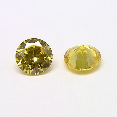 Cubic Zirconia Cabochons ZIRC-M002-8mm-003-1