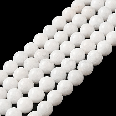 Natural Malaysia Jade Beads Strands G-A146-8mm-B01-1