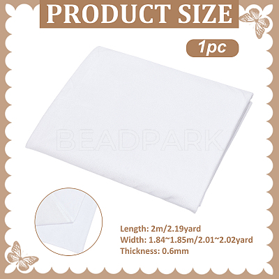 1Pc Polyester Short Plush Fabric AJEW-PH0006-67B-1