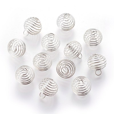 Iron Wire Pendants IFIN-R231-14mm-S-1