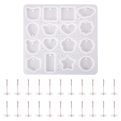1Pc DIY Silicone Molds AJEW-TA0001-95-1