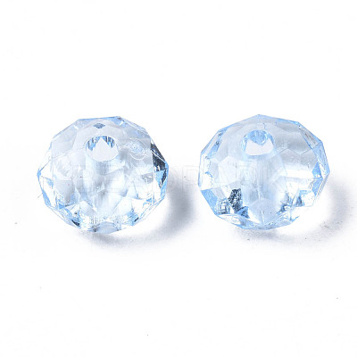Transparent Acrylic Beads X-TACR-S134-028-1
