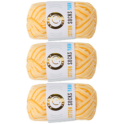 3 Skeins 3-Ply Cotton Yarn YCOR-DJ0001-06C-1