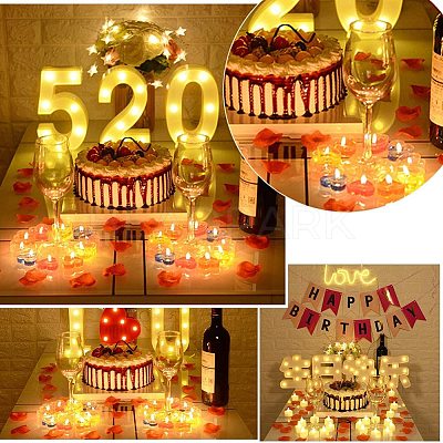 Plastic Candle Cups AJEW-PH0016-58-1