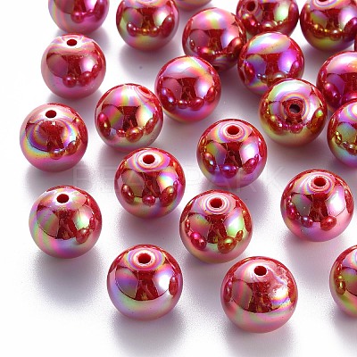 Opaque Acrylic Beads X-MACR-S370-D20mm-A14-1