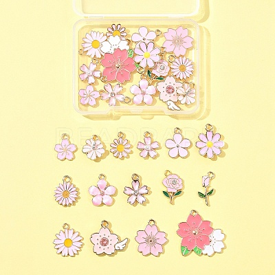 Alloy Enamel Pendants FIND-FS0003-97-1