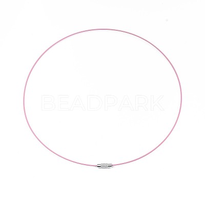 Stainless Steel Wire Necklace Cord DIY Jewelry Making TWIR-R003-03-1