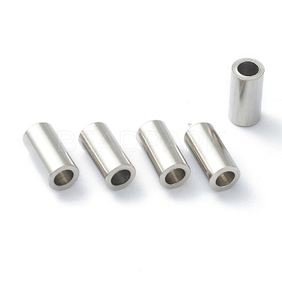 Non-Tarnish 304 Stainless Steel Spacer Beads X-STAS-B006-17P-A-1