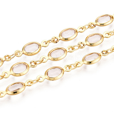 Brass Oval Link Chains CHC-N023-04A-G-1