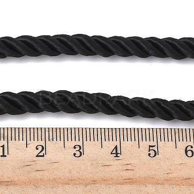 5MM Nylon Twisted Cord Necklace Making X-FIND-G096-01G-19-1