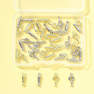40Pcs 4 Styles Alloy Pendants FIND-FS0004-17-1