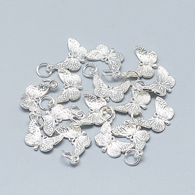 925 Sterling Silver Pendants STER-T002-74S-1