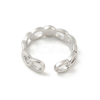 Brass Cup Peg Open Cuff Ring Settings LS-KK-G518-02P-03-1