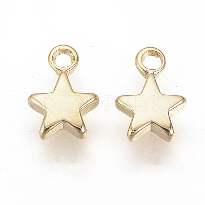 Brass Charms KK-R037-242G-1