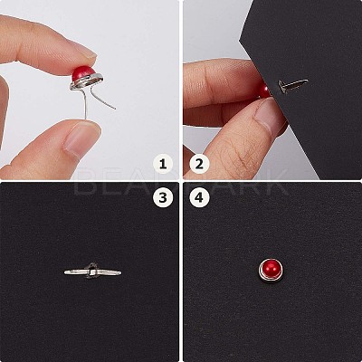 2 Bags Iron Fasteners Brads SCRA-GF0001-06-1