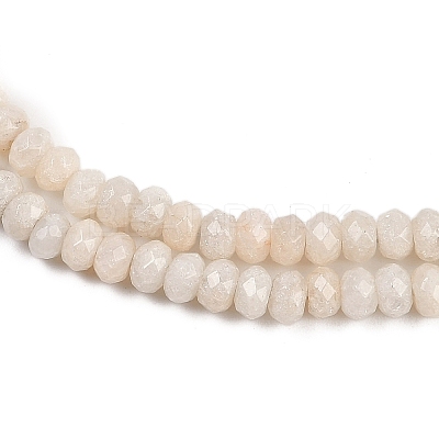 Natural White Jade Beads Strands X-G-Z069-01I-1