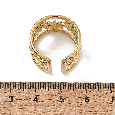304 Stainless Steel Cuff Open Rings SA-CBA5A9C-01G-1
