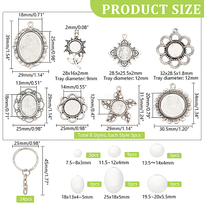 DIY Keychain Making Kit DIY-PH0021-38-1
